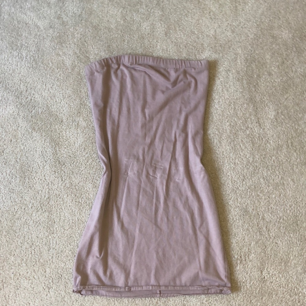Really cute nude/pink tube dress